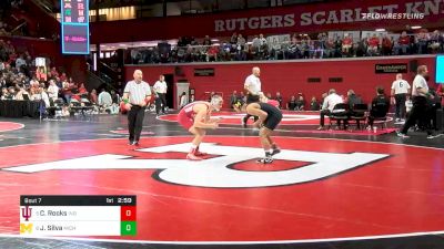 133 lbs Prelims - Cayden Rooks, Indiana vs Joey Silva, Michigan