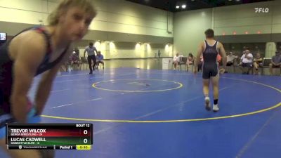 132 lbs Round 4 (6 Team) - Logan Davis, Hawkstyle Elite vs Noah Tipton, Genoa Wrestling