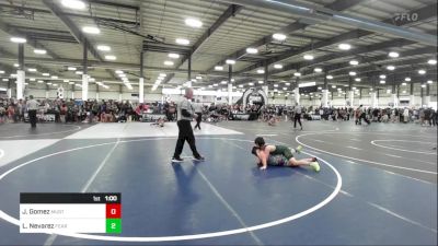 Rr Rnd 1 - Joseph Gomez, Mustang WC vs Logan Nevarez, Fearless WC