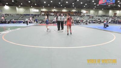 127 lbs Consi Of 8 #2 - Bella Lopez, Wasco Wrestling vs Aliza Sanchez-Rodriguez, Merced Bears WC