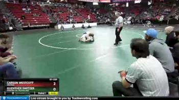 D1-220 lbs 5th Place Match - Guenther Switzer, Monona Gr./McFarland vs Carson Westcott, Holmen