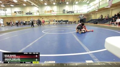 155-165 lbs 2nd Place Match - Kyle Zulpo, Team Zulpo - PERRYVILLE vs Gibson Snellen, JC Youth Wrestling Club