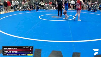 130 lbs Cons. Round 3 - Taylor McGuire, CA vs Nataliah Chacon, WA