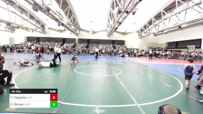 44-T lbs Semifinal - Francis Coppola, Elite Wrestling vs Chase Shrom, Shore Elite Wrestling Club