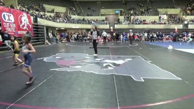 70 lbs Round 2 - Brooklyn Binsfeld, Paynesville Bulldogs vs Hadley Schilling, Northwestern Tigers