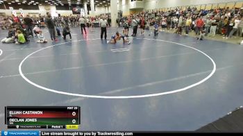 86 lbs Champ. Round 2 - Elijah Castanon, FL vs Declan Jones, WA