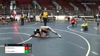 125 lbs Finals (8 Team) - Daniel Benenson, Impact Wrestling Black vs Bryson Hernandez, Funky Monkeys