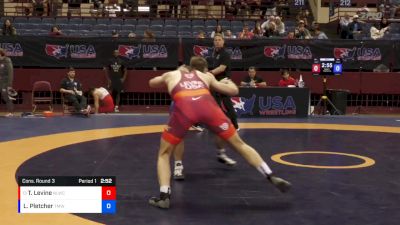 65 lbs Cons. Round 3 - Timothy Levine, NLWC/TMWC vs Luke Pletcher, PENN/TMWC