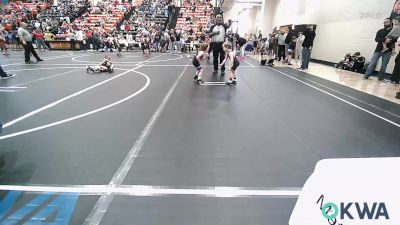 43 lbs Round Of 16 - Jenson Sisco, Owasso Takedown Club vs Roman Hicks, R.A.W.