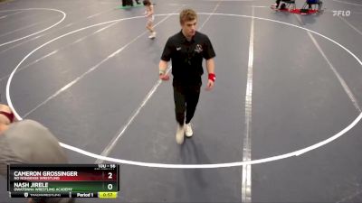 56 lbs Semifinal - Cameron Grossinger, No Nonsense Wrestling vs Nash Jirele, Owatonna Wrestling Academy