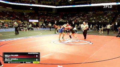 140 Class 1 lbs Quarterfinal - Riley Howell, Brookfield vs Bella Palmer, Odessa