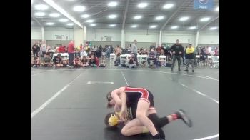 96 lbs Round 4 (10 Team) - Luke Richards, Wolfpack WC vs Joey Obstaculo, Florida Scorpions