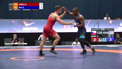 77 kg 1/8 - Kamal Bey, USA vs Oldrich Varga, CZE