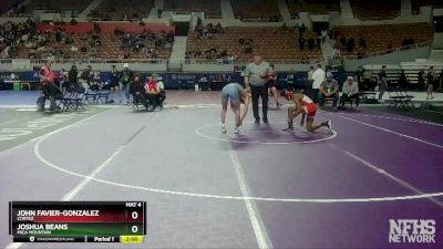 D3-132 lbs Quarterfinal - Joshua Beans, Mica Mountain vs John Favier-Gonzalez, Cortez