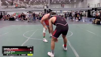 157 lbs Round 5 (8 Team) - Charlie Petit, Team Shutt vs Samuel Almedina, Mat Assassins