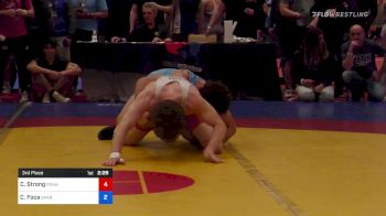 86 kg 3rd Place - Connor Strong, Pennsylvania RTC vs Christopher Foca, SPAR/TMWC