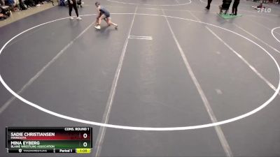 Cons. Round 1 - Mina Eyberg, Blaine Wrestling Association vs Sadie Christiansen, Minnesota