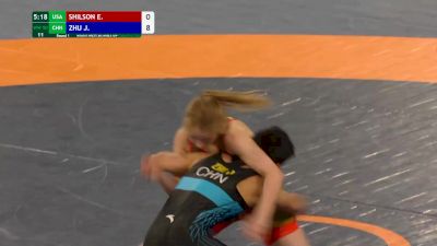 50 kg - Emily Shilson, United States vs Jiang Zhu, China