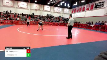 190 lbs Final - Michael Toppan, Gloucester vs James Fodera, Lynnfield/N.Reading