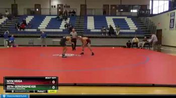 165 lbs Round 5 - Wyn Veiga, Chicago vs Zeth Gerkensmeyer, Nebraska Wesleyan