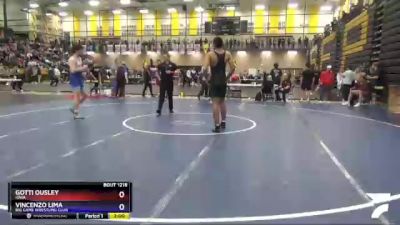 195 lbs Cons. Round 3 - Gotti Ousley, Iowa vs Vincenzo Lima, Big Game Wrestling Club