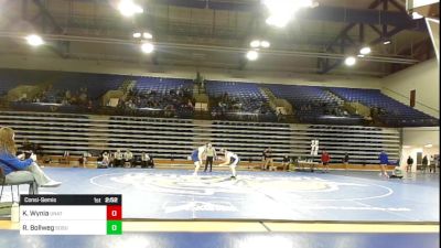 285 lbs Consolation - Kail Wynia, Unattached-South Dakota State vs Regan Bollweg, South Dakota State