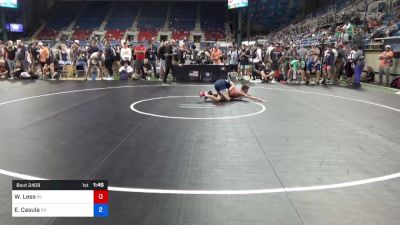 106 lbs Rnd Of 16 - Wyatt Lees, Michigan vs Eric Casula, Oklahoma