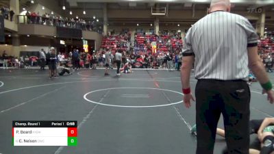 80 lbs Champ. Round 1 - Colton Nelson, Derby Wrestling Club vs Presley Beard, Kansas Young Guns Wrestling Cl