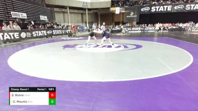 1B/2B 126 Champ. Round 1 - Conner Mounts, Rainier vs Devin Boone, Columbia (Burbank)