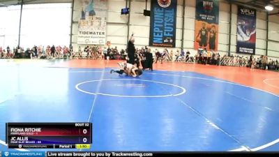 128 lbs Rd# 7- 9:00am Saturday - JC Allis, MGW Slay Belles vs Fiona Ritchie, Maryland Gold