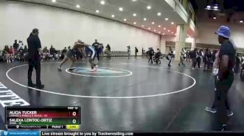 165 lbs Placement (16 Team) - Salexa Lontoc-Ortiz, SOWA vs Alicia Tucker, Charlie`s Angels-IL Black