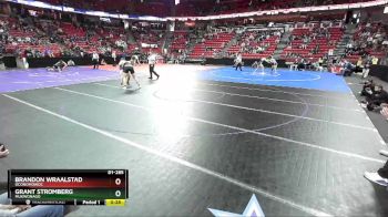 D1-285 lbs Cons. Round 2 - Grant Stromberg, Mukwonago vs Brandon Wraalstad, Oconomowoc