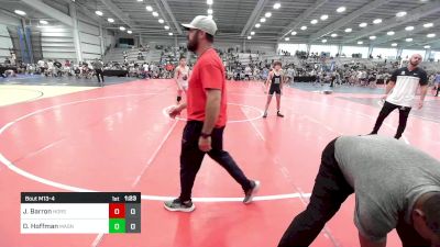 106 lbs Rr Rnd 1 - Johnny Barron, Iron Horse Wrestling Club Blue vs Dorian Hoffman, Mat Assassins