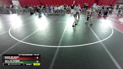 116-127 lbs Round 2 - Davis De Nooy, DC Elite Wrestling vs Declan Stabbe, Kenosha Wrestling Academy