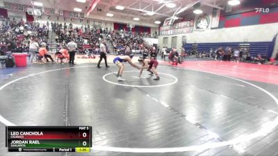 144 lbs Champ. Round 2 - Jordan Rael, Sahuarita vs Leo Canchola, Calexico