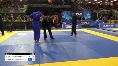 LEANDRO DE OLIVEIRA LIMA vs JOÃO PEDRO SILVA DE SOUZA 2024 Pan Jiu Jitsu IBJJF Championship