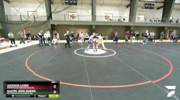 120 lbs 3rd Place Match - Jackson Losee, FordDynastyWrestlingClub vs Dustin John Snider, Betterman Elite Wrestling