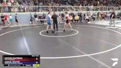 138 lbs Round 1 - Ezekiel Bolton, Interior Grappling Academy vs Cayson Mastberg, Mat-Su Matmen