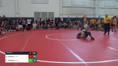 132 lbs Round 3 - Spencer Palmeri, Superior W.A. (NY) vs Ethan Masters, Ckwa