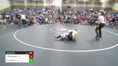 126 lbs Round Of 16 - Brayden Hancock, Jonathan Law vs Kyle Currier, RHAM