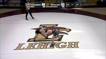 157 lbs - Josh Humphreys, Lehigh vs Nate Lukez, Army