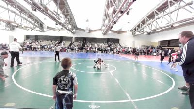 45-B2 lbs Semifinal - Jayden Dennis, Mat Assassins vs Liam Paglione, Power Half Wrestling Academy