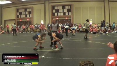 98 lbs Round 2 (4 Team) - Adrianna DiGregorio, MGW- Bangster Berry vs Alexis Smith, MGW- Dragon Fruit