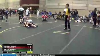 95 lbs Round 1 (3 Team) - MICHAEL WHITE, Elite Athletic Club vs Brody Winnell, Michigan Mutts