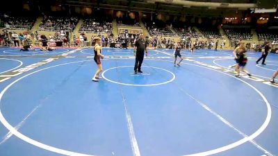 92 lbs Semifinal - Jayden Beard, Tulsa Blue T Panthers vs Kyan Patton, Honey Badgers Wrestling Club