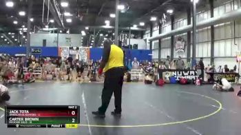 170 lbs Round 5 (6 Team) - Jack Tota, American Gladiators vs Carter Brown, Missouri Gold