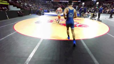 126 lbs Round Of 32 - Giovanni Urbieta, Hanford (CS) vs Justin Herrera, Chaparral (SS)