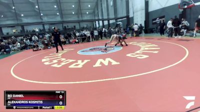 150 lbs Cons. Round 4 - Bo Daniel, MT vs Alexandros Kosmitis, CA