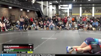 112 lbs Round 3 (6 Team) - Kylee Kurszewski, Wisconsin vs Alyssa King, Missouri Gold