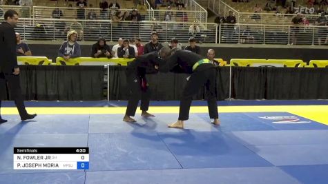NATHANIEL FOWLER JR vs PAUL JOSEPH MORIARTY 2024 Pan Jiu Jitsu IBJJF Championship